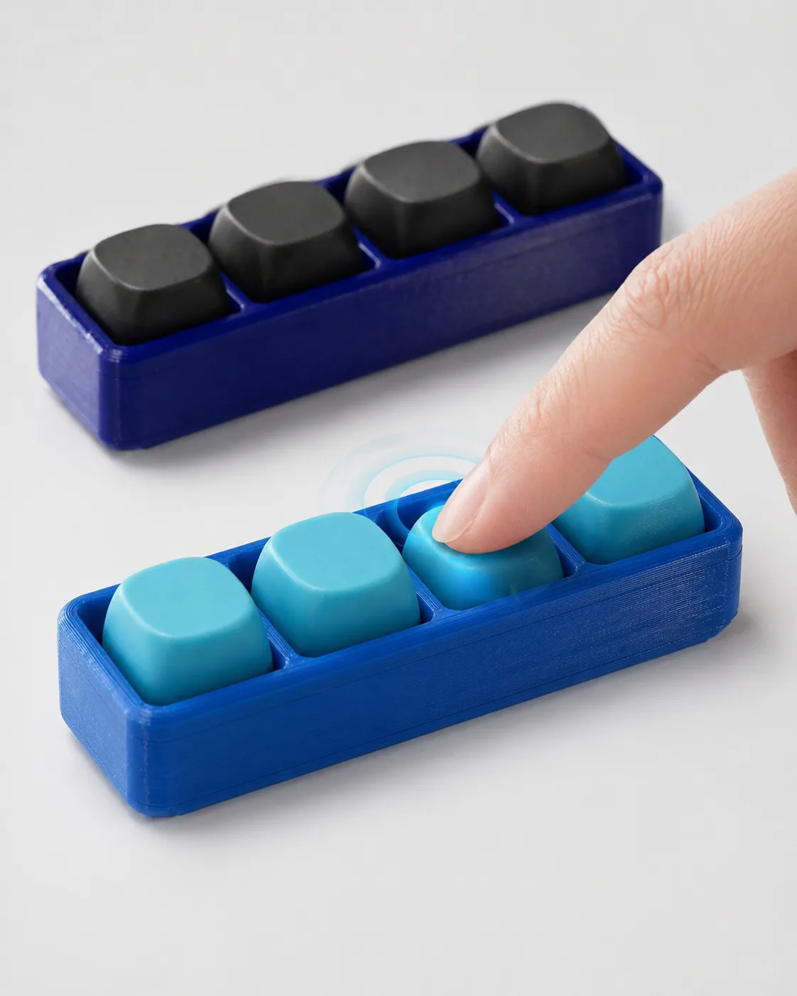 Klikki by Lauri keyboard fidget painalluksessa