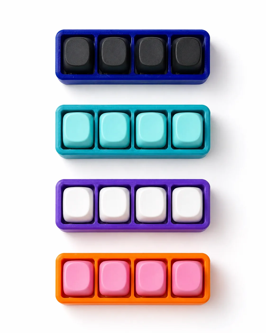 Klikki-mallit ylhäältä kuvattuna