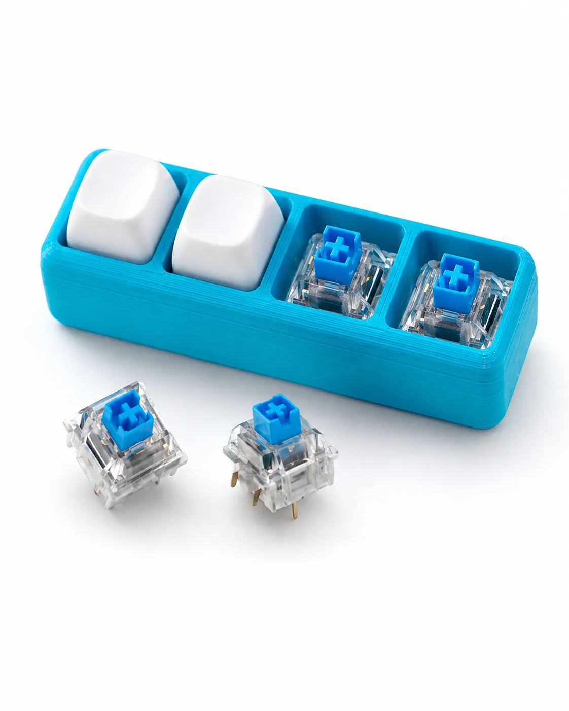 Klikki-prototyyppi eläinhahmoisilla näppäimillä